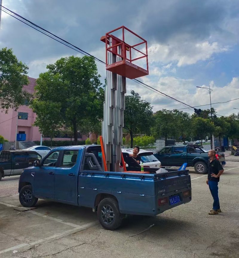 琼中车载铝合金式高空作业车